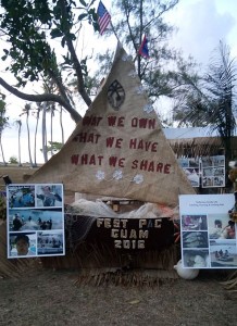 本屆藝術節的主軸:”What We Own, What We Have, What We Share , United Voices of the Pacific”，符合SPC的文化交流調性。攝影:巫淑蘭